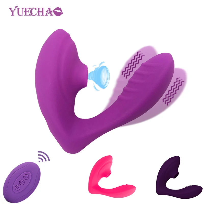 YUECHAO влагалища тренер вибратор 10 скоростями Вибрационный присоски оральный секс