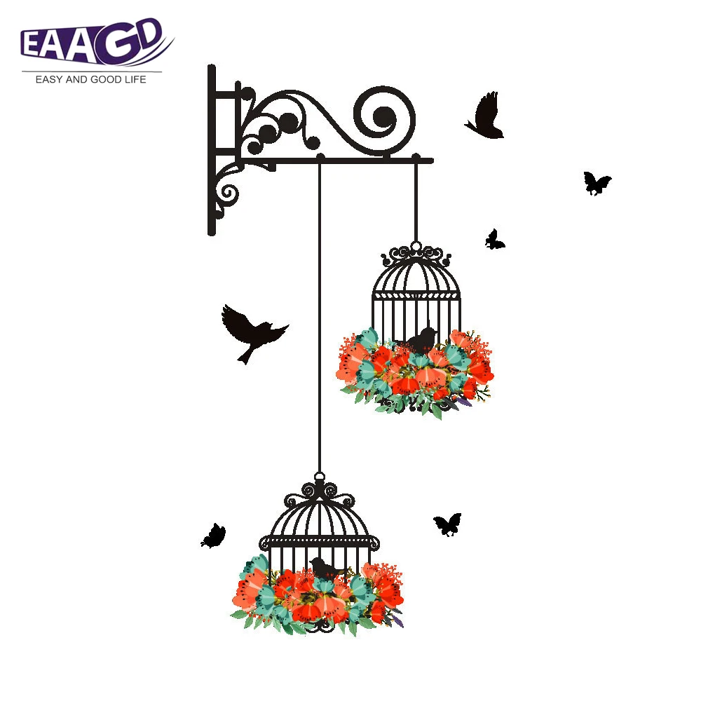 Настенные наклейки для птиц спальни гостиной детской комнаты Декор сделай сам