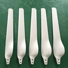 Ветряная мельница из нейлона высокой прочности 580 мм, аксессуары сделай сам, ветряной генератор 400 Вт, 600 Вт, 800 Вт, ветряные турбины 356, белые лезвия для дома