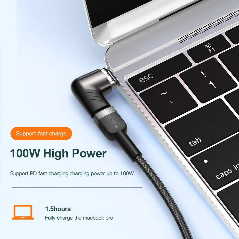 Магнитный адаптер KUULAA USB Type-C 5 А 100 Вт | Мобильные телефоны и аксессуары