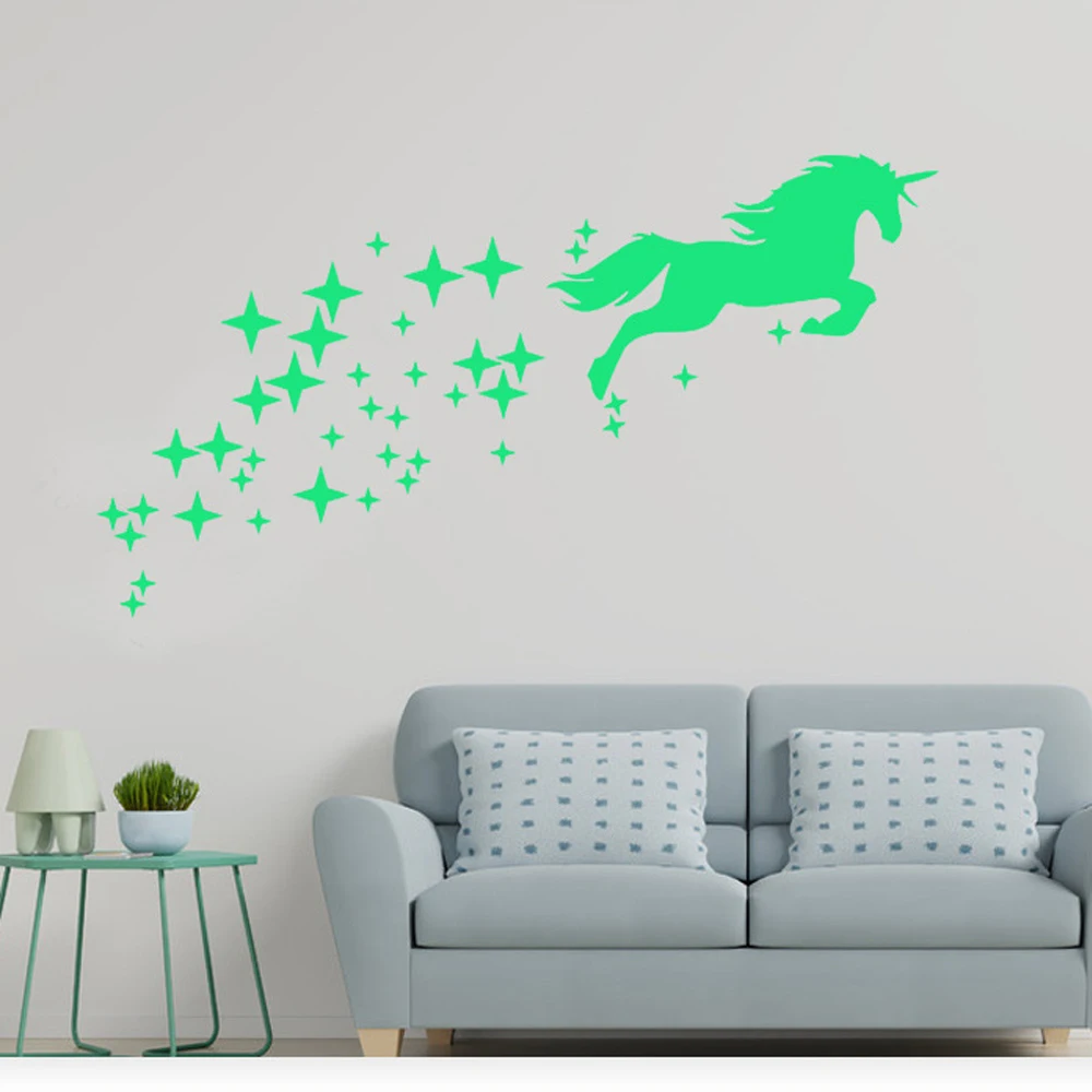 

Светящиеся наклейки Pegasus со звездами, светящиеся флуоресцентные наклейки, используются в детских спальнях
