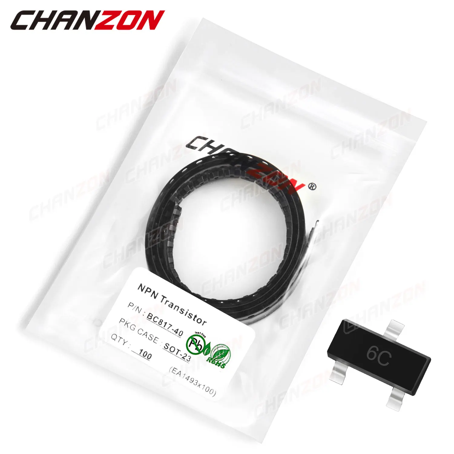 100 шт. BC817 40 СОТ 23 SMD усилитель Силовые транзисторы NPN транзистор биполярный