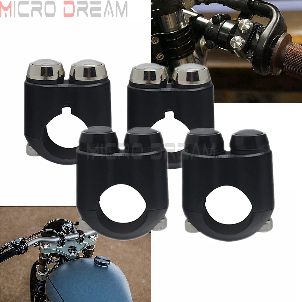 

Универсальный 22 мм 7/8 дюйма 1 дюйм 25 мм винтажный мотоцикл мгновенное крепление переключатели руля кнопка включения-выключения звукового си...