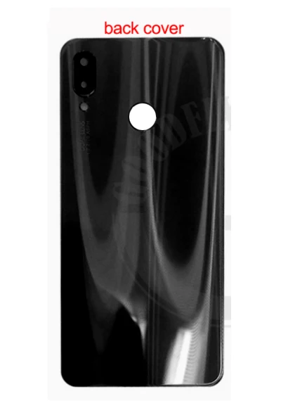 Протестированный OK 5,8" для huawei P20 lite ЖК-дисплей+ сенсорная панель дигитайзер в сборе с рамкой для huawei P20lite lcd - Цвет: black backcover only