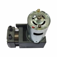 small oil free vacuum pump dc 12v dc 24v negative pressure 88kpa miniature vacuum pump air flow 35lmin vacuum pump