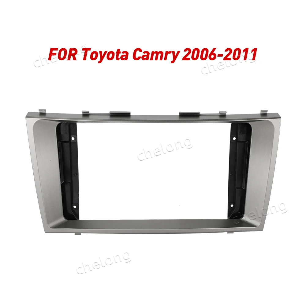 Рамка для приборной панели автомобиля 2Din подходит Toyota Camry 2006 2011 комплект