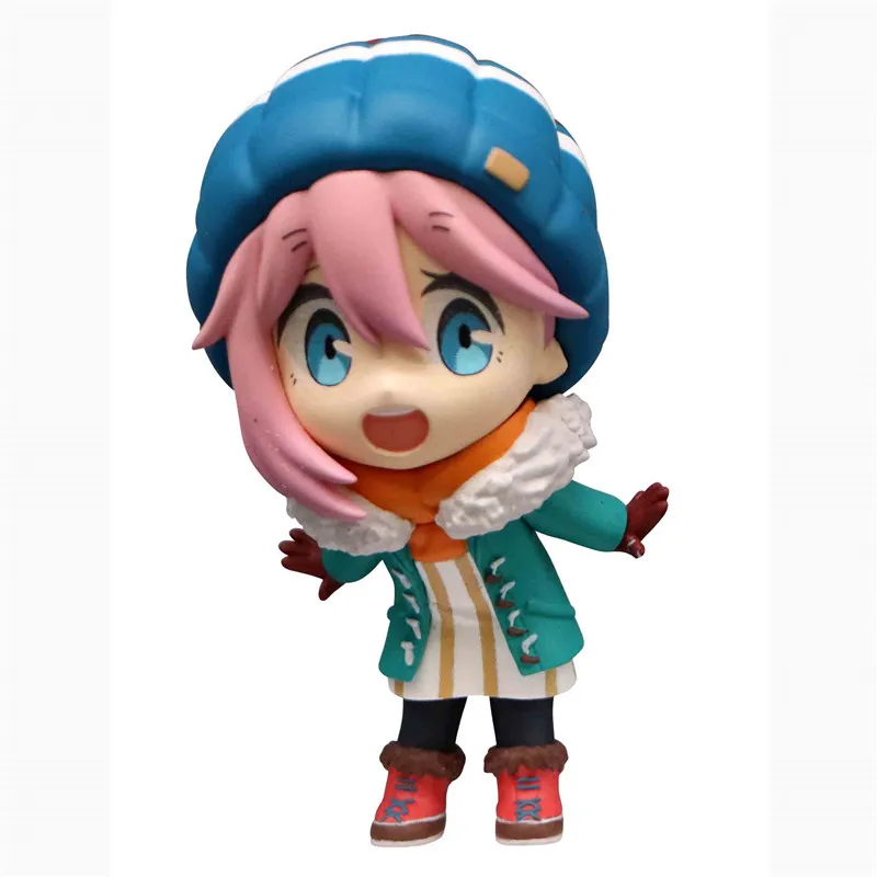 

Pre Sale Laid-Back Camp Series Anime Figure Action & Toy Figures Periphery Pvc 7Cm Anime Shima Rin Kagamihara Nadeshiko Models