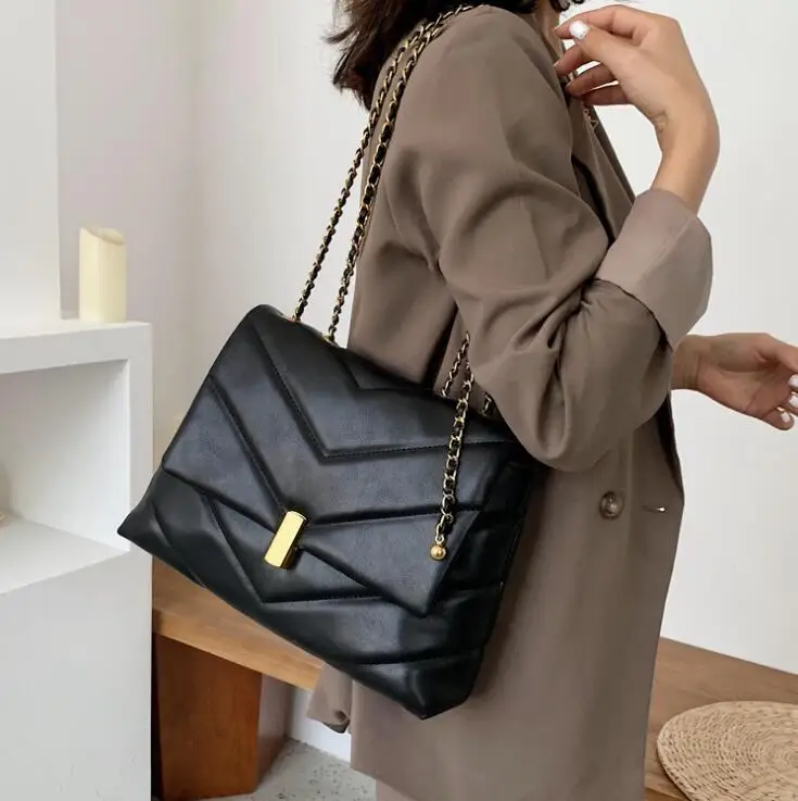 

Ladies Small Crossbody Bag 2020 New Trendy Summer Fashion Chain Messenger Bag Small Square Shoulder Bag