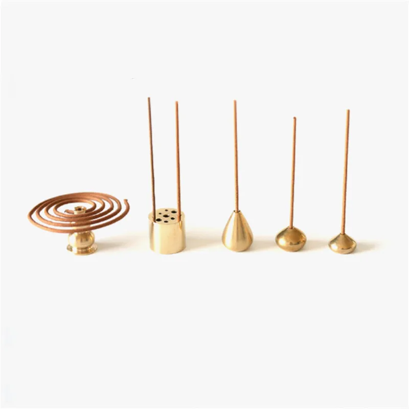 Высокое качество латунная горелка с ладаном катушка бутылка тыква формы медный