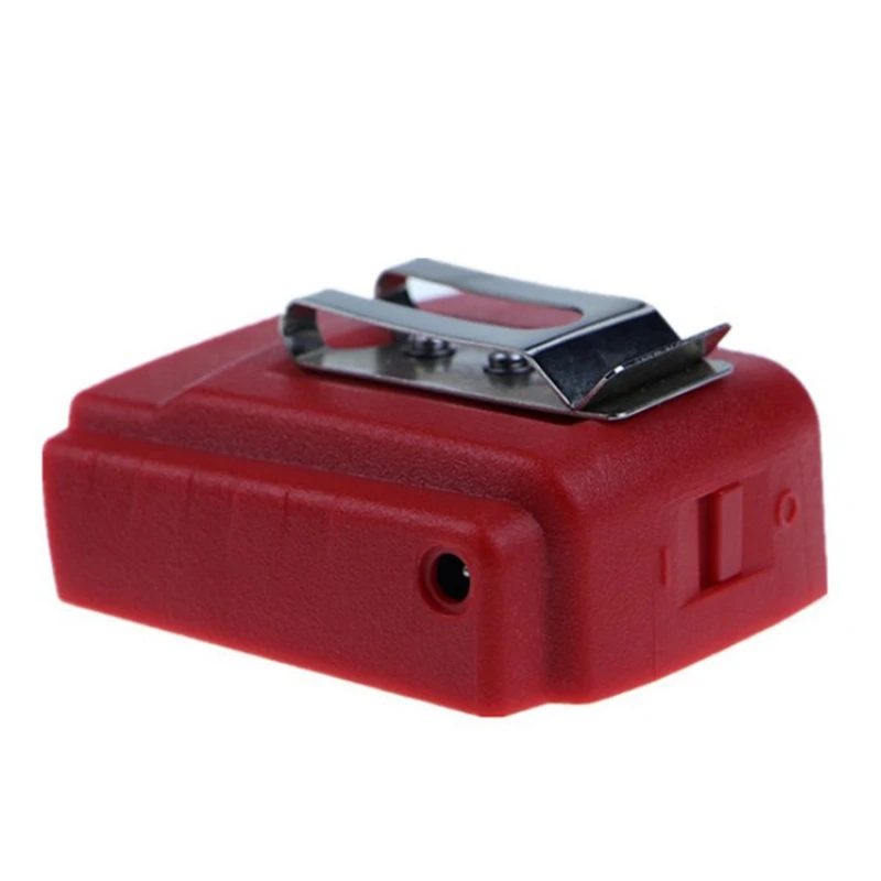 Tool Parts USB Ports Battery Charger Adapter Adaptor For 49-24-2371 M18 With Clip |