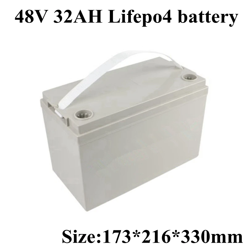 Аккумулятор LiFepo4 48 В 30 А ч 32 1000 Вт для электровелосипеда мотоцикла скутера