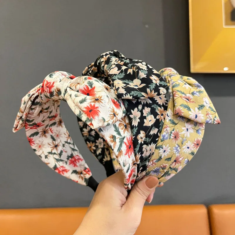 

Женская повязка на голову с принтом, Осень-зима