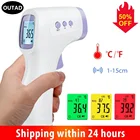 Цифровой инфракрасный термометр OUTAD, Бесконтактный медицинский термометр для измерения температуры тела, температура тела у детей и взрослых