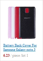 Задняя крышка батарейного отсека для samsung Galaxy note 3 N9000 N9006 N9005 задняя крышка корпуса батарейного отсека Запасные части