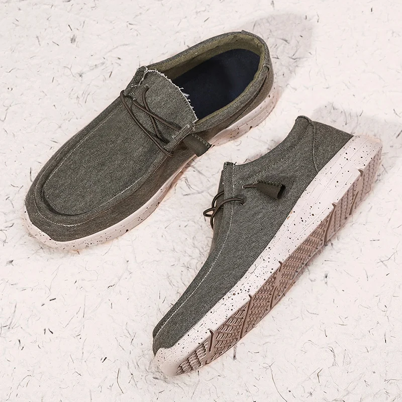 Для мужчин Спортивная обувь Свободная повседневная плоская подошва женская из