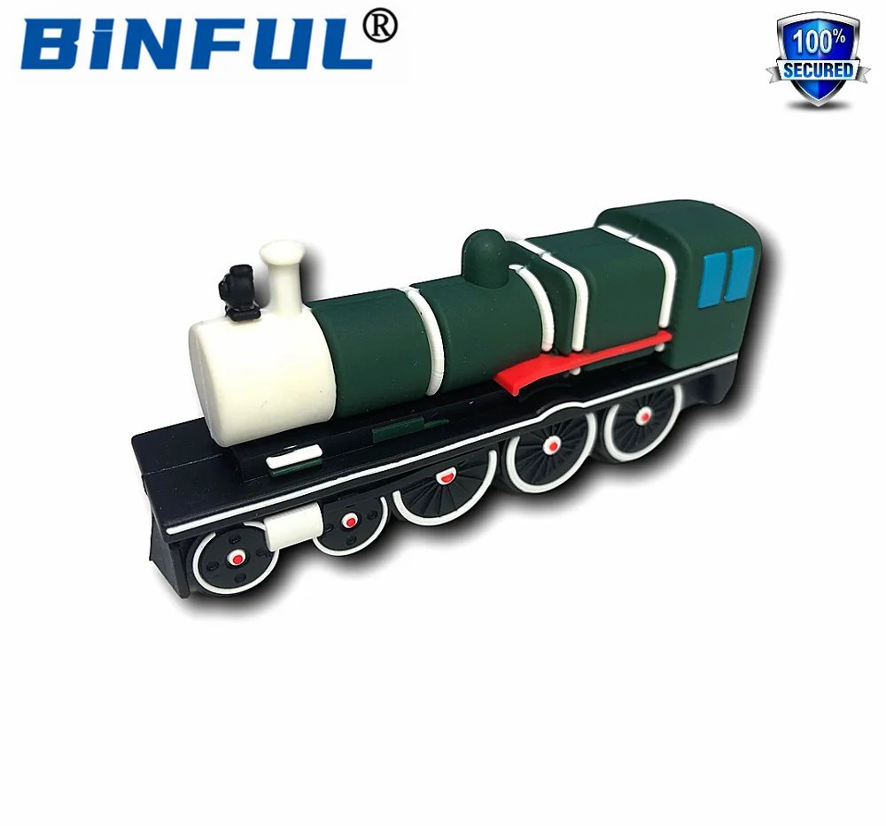 BINFUL мультфильм новый быстрый USB 3 0 поезд флэш накопитель 128 ГБ 4 флешки 8 Гб