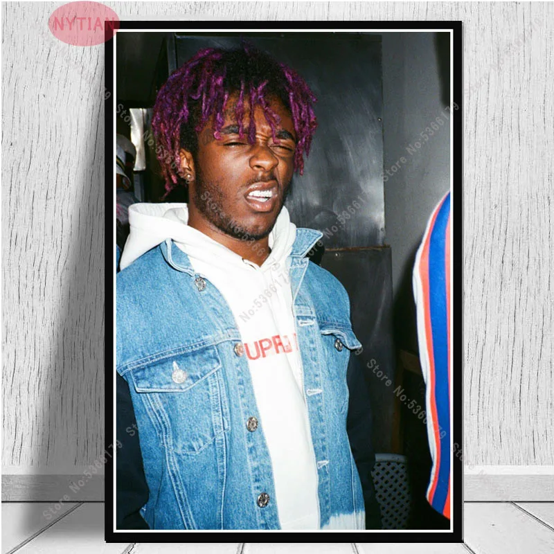 Картина в подарок N930 Lil UZI Vert Playboi Carti Постер стиле хип хоп настенное искусство на