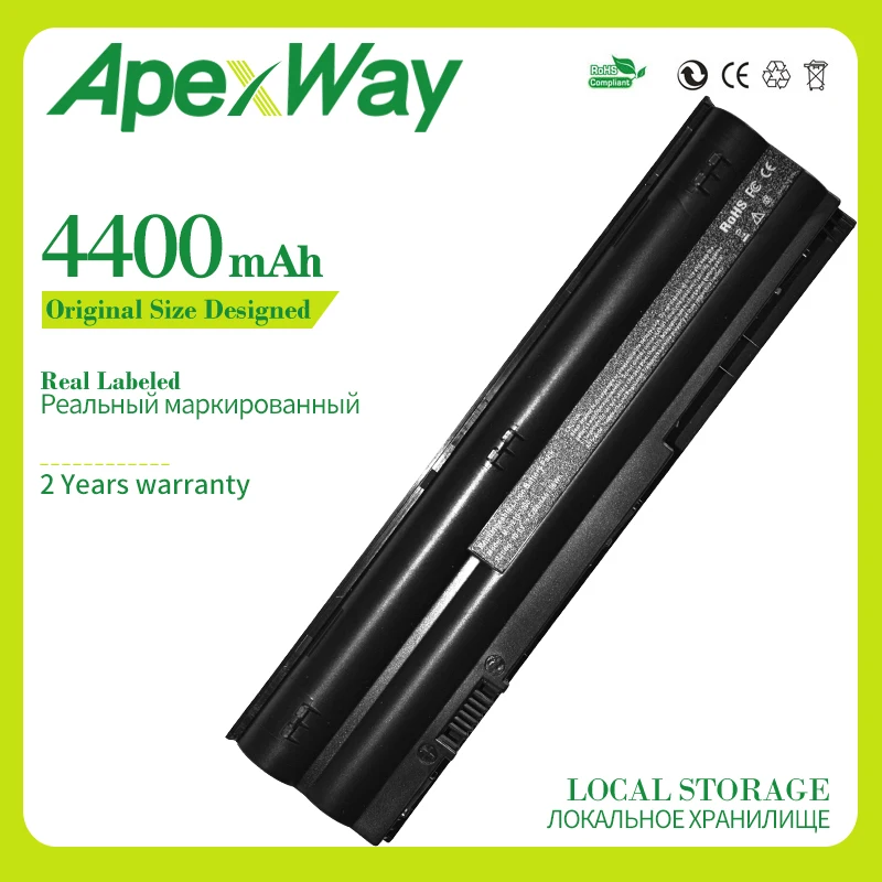 Аккумулятор Apexway для HP 3115m Mini 1104 210-3000 2103 2104 Pavilion dm1-4000 646755-001 HSTNN-YB3A MT03 MT06 | Компьютеры