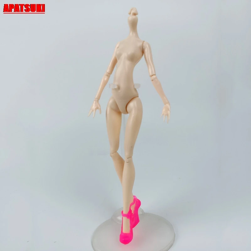 Мягкая розовая кукольная обувь для кукол Monster High босоножки на высоком каблуке