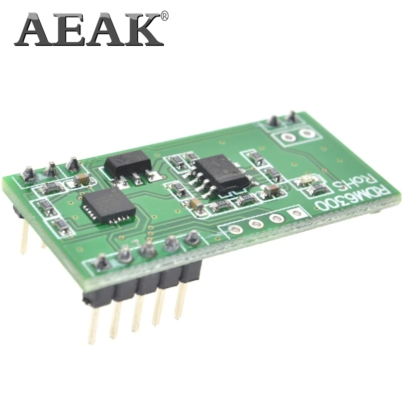 AEAK 125 кГц модуль считывания RFID RDM6300 UART Выходная система контроля доступа для Arduino