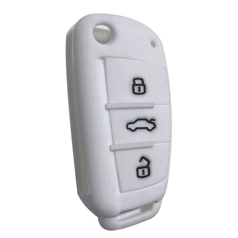 Силикагель Складной Дистанционный чехол для ключа автомобиля брелок Audi A2 A3 A4 A6 A6L