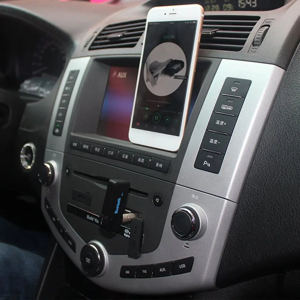 Портативный мини аудиоприемник Bluetooth 5 0 3 мм HIFI AUX Стерео для ТВ ПК беспроводной
