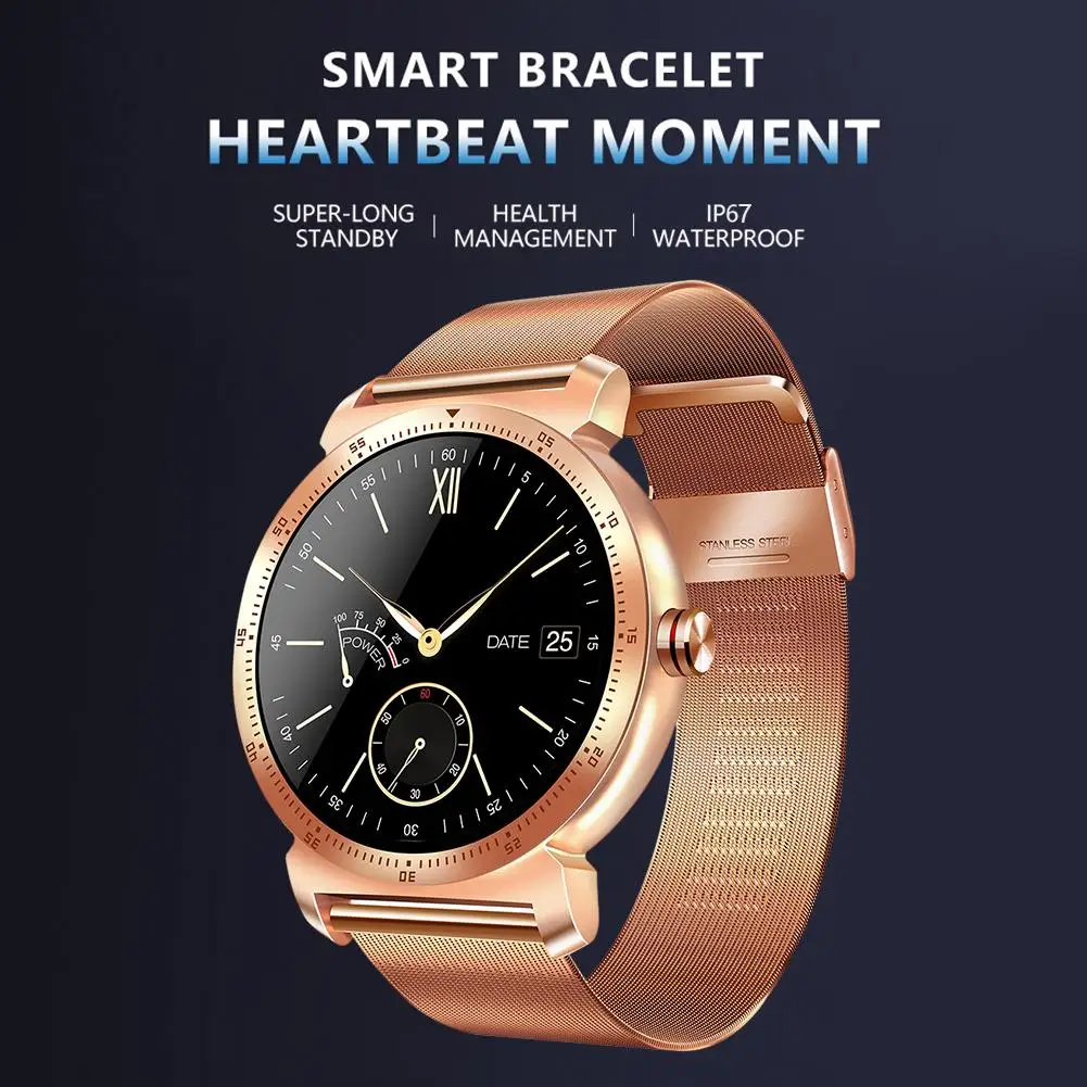 

K88H Plus Bluetooth Smart Watches IP67 Heart Rate Monitor Sport Health Smart Watch Fitness for Birthday Gift 195*68*52mm