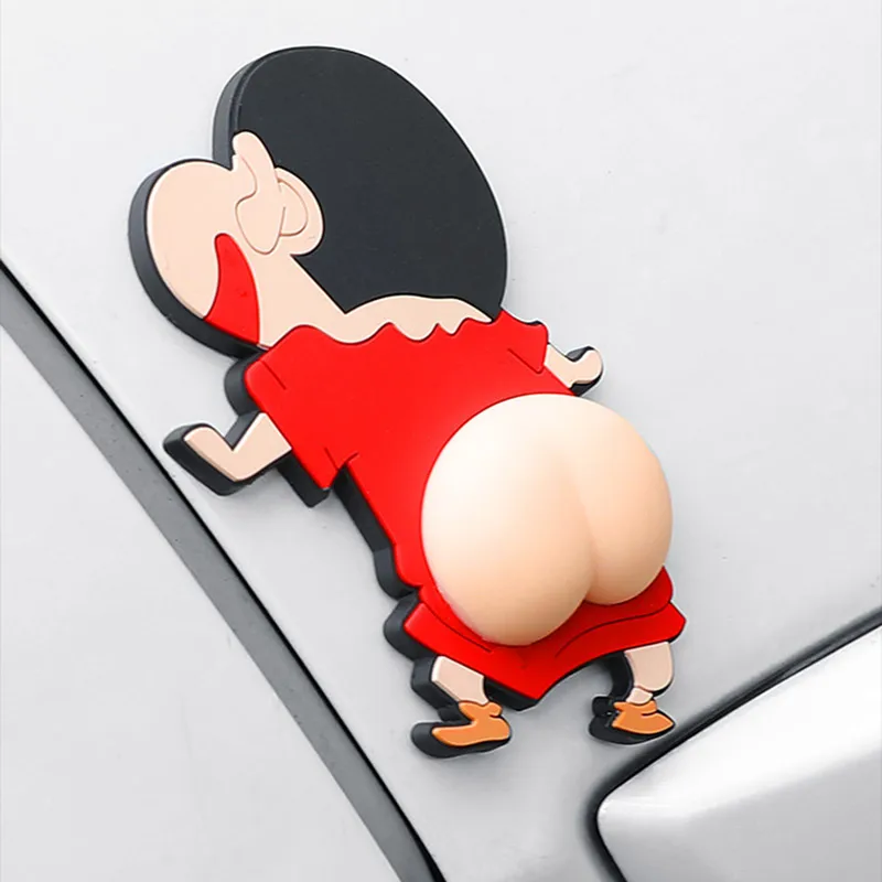 

1 пара мультяшных 3D наклеек на автомобиль, милые Водонепроницаемые силиконовые наклейки для защиты от ударов и царапин на автомобильные две...