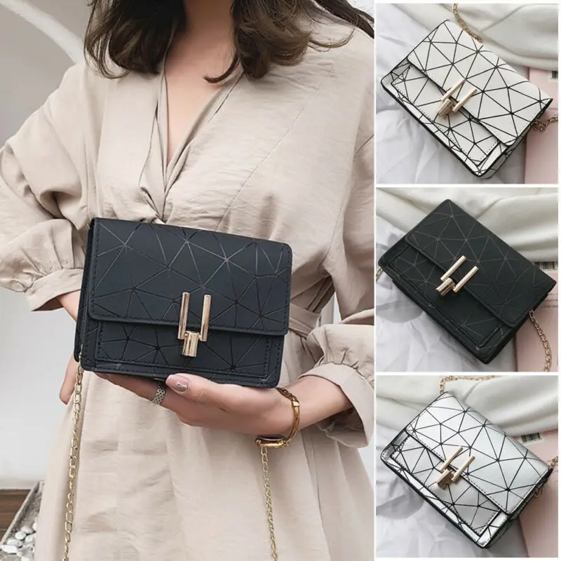 

Fashion Women PU Leather Handbag Shoulder Lady Cross Body Bag Tote Messenger Satchel Purse