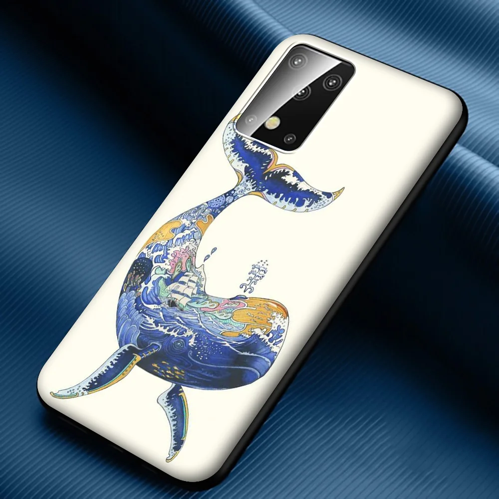 Lavaza ocean Whale Sharks fish Soft TPU Case for Samsung Note A3 A5 A6 A7 A8 A9 8 9 J6 A10s A20s A30s A40s A50s 10 A70 Plus | Мобильные