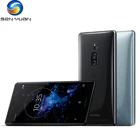 Оригинальный Смартфон Sony Xperia XZ2 Premium, 4G LTE мобильный телефон, разблокированный, экран 5,8 дюйма, Snapdragon 845, H8166, поддержка двух Sim-карт, 6 ГБ + 64 ГБ, NFC, на базе Android