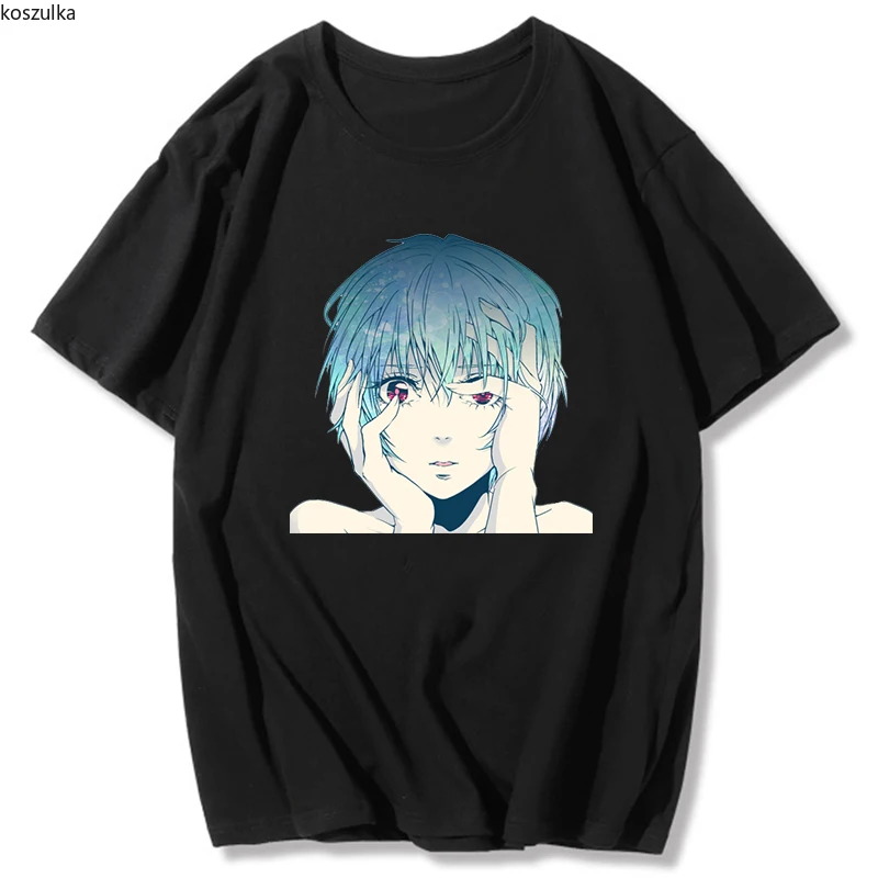 

Summer Harajuku Rei Ayanami T Shirt Women Japan Anime Manga Unisex Streetwear T-shirt Casual Basic Short Sleeve Oversized Tshirt