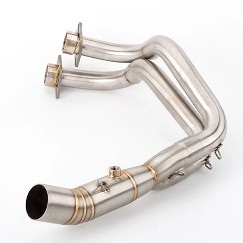 Full System Muffler Exhaust For MT-07 2014 2015 2016 2017 2019 FZ07 MT07 Motorcycle Exhaust Muffler Modified Front Pipe enlarge