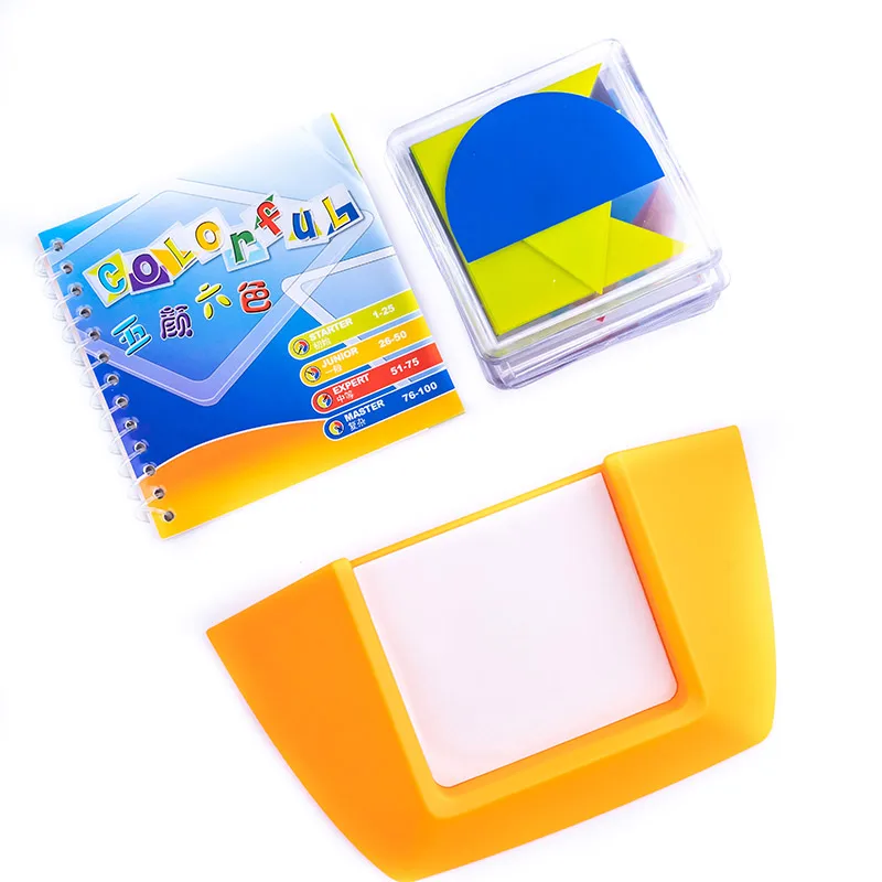 100 игра-головоломка с цветным кодом танграмма головоломки игрушки для детей