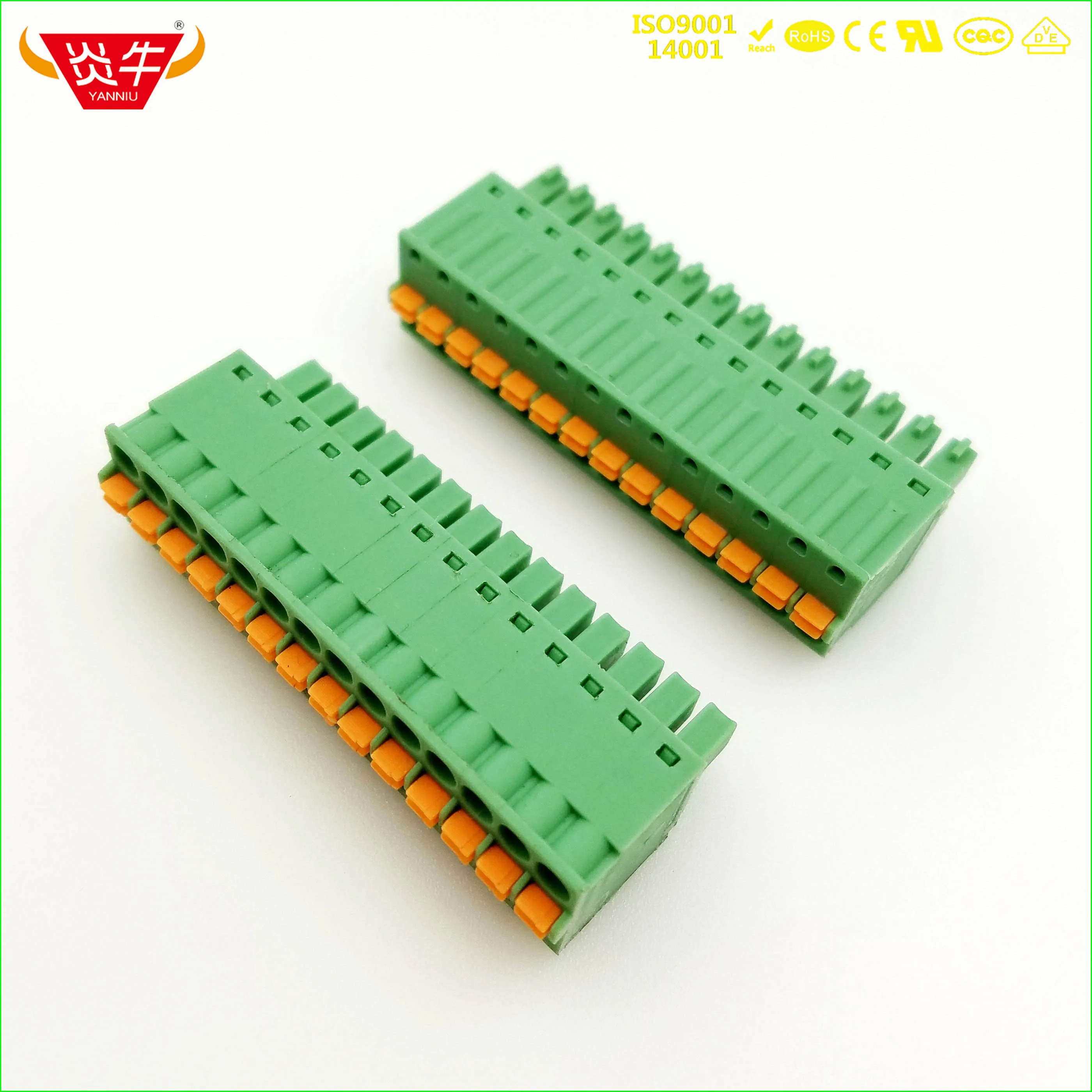 KF2EDGKD 3,81 2P~ 12P PCB PUG-IN клеммные блоки 15EDGKD 3,81 мм 2PIN~ 12PIN FK-MCP 1,5/2-ST-3, 81 1851041 PHOENIX DEGSON KEFA