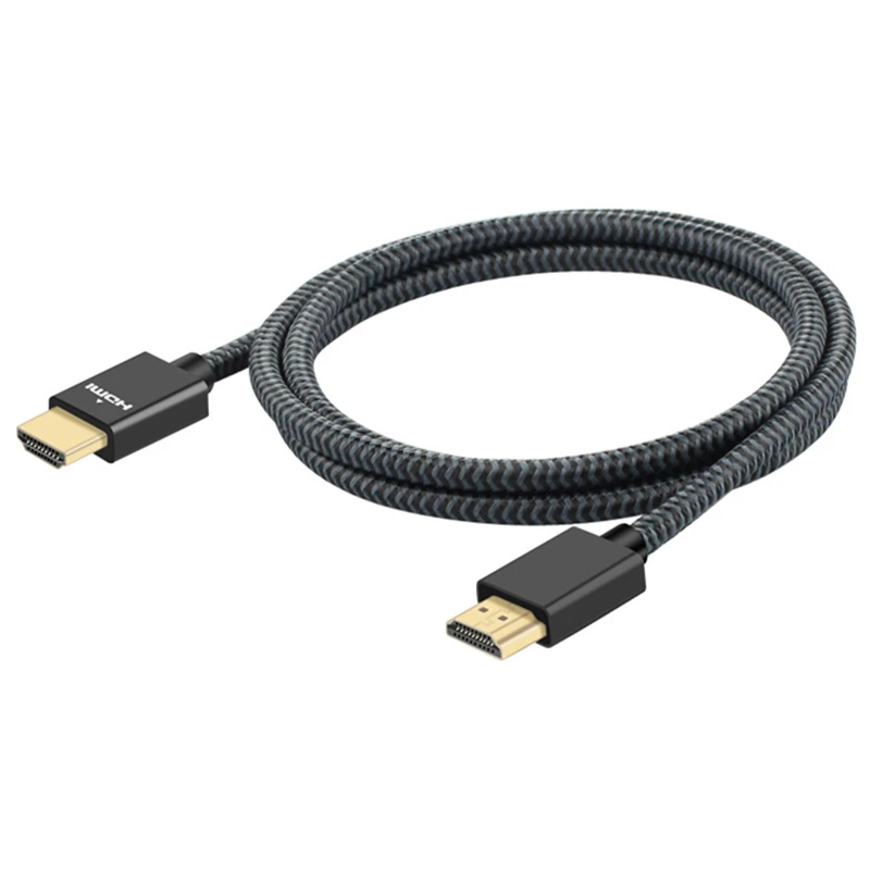 30 см 1 фут HDMI совместимый с кабель 2 0 4k 60 Гц Позолоченный разъем для HDTV PS4 PC сплиттер