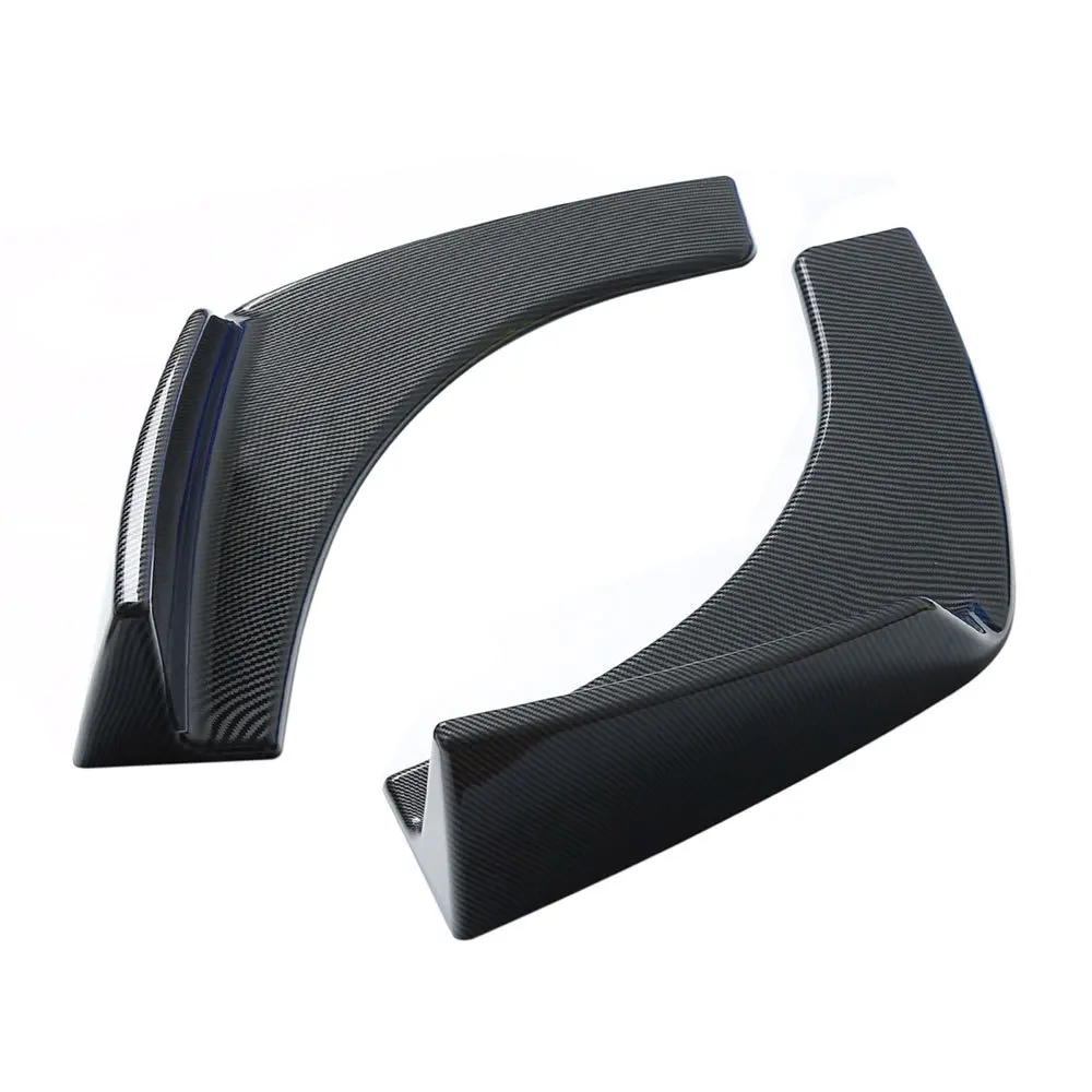 2 шт. Универсальный Черный Автомобильный передний корпус Лопата дефлектор