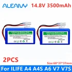 1-3 предмета в комплекте, Новинка! Перезаряжаемые ILIFE Батарея 14,8 V 2800 мАч робот пылесос аксессуары Запчасти для Chuwi ilife A4 A4s A6