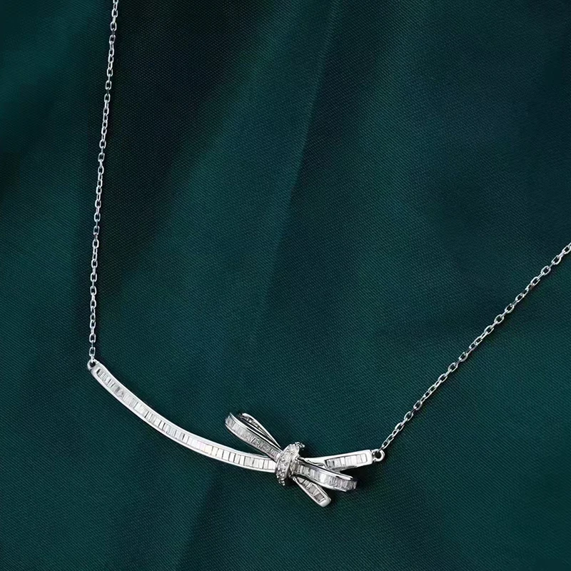 18k золото 0 47 CT ожерелье с натуральным бриллиантом для женщин Lnsect Подвески