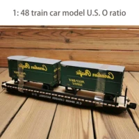 1 48 train car model u s o ratio railway alloy train model collection model