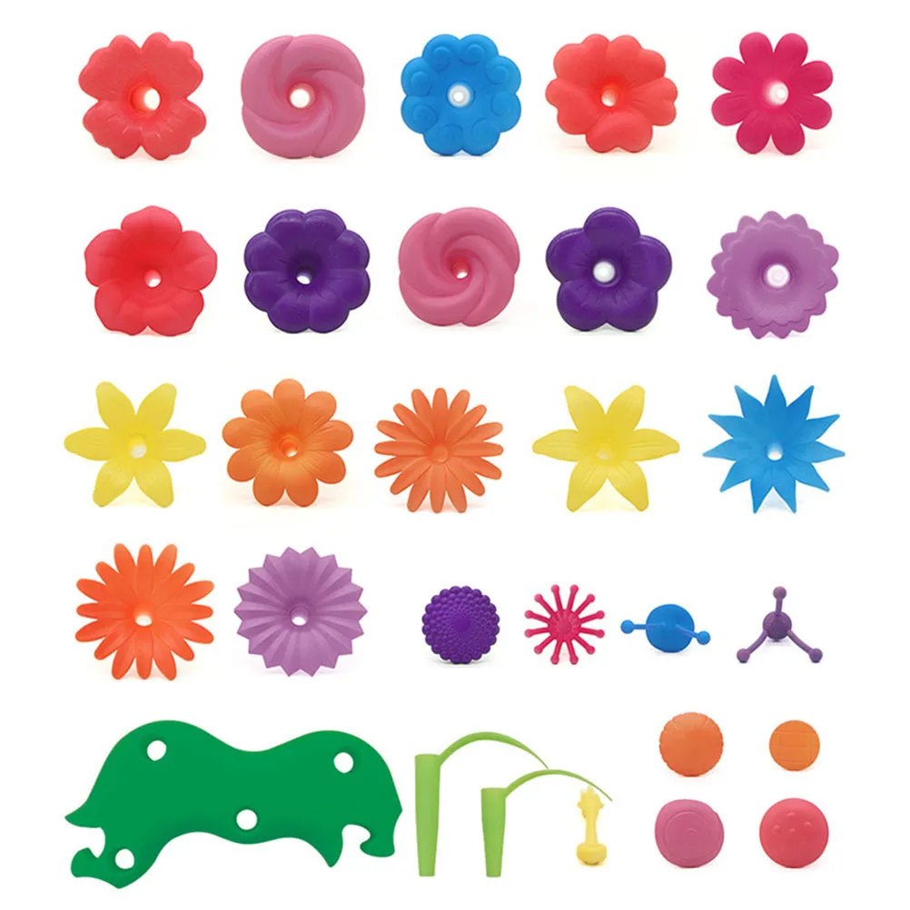 

Flowers Building Toy Set Educational Construction Building Blocks DIY Garden Building Set Developmental Toys Educational Toy#40