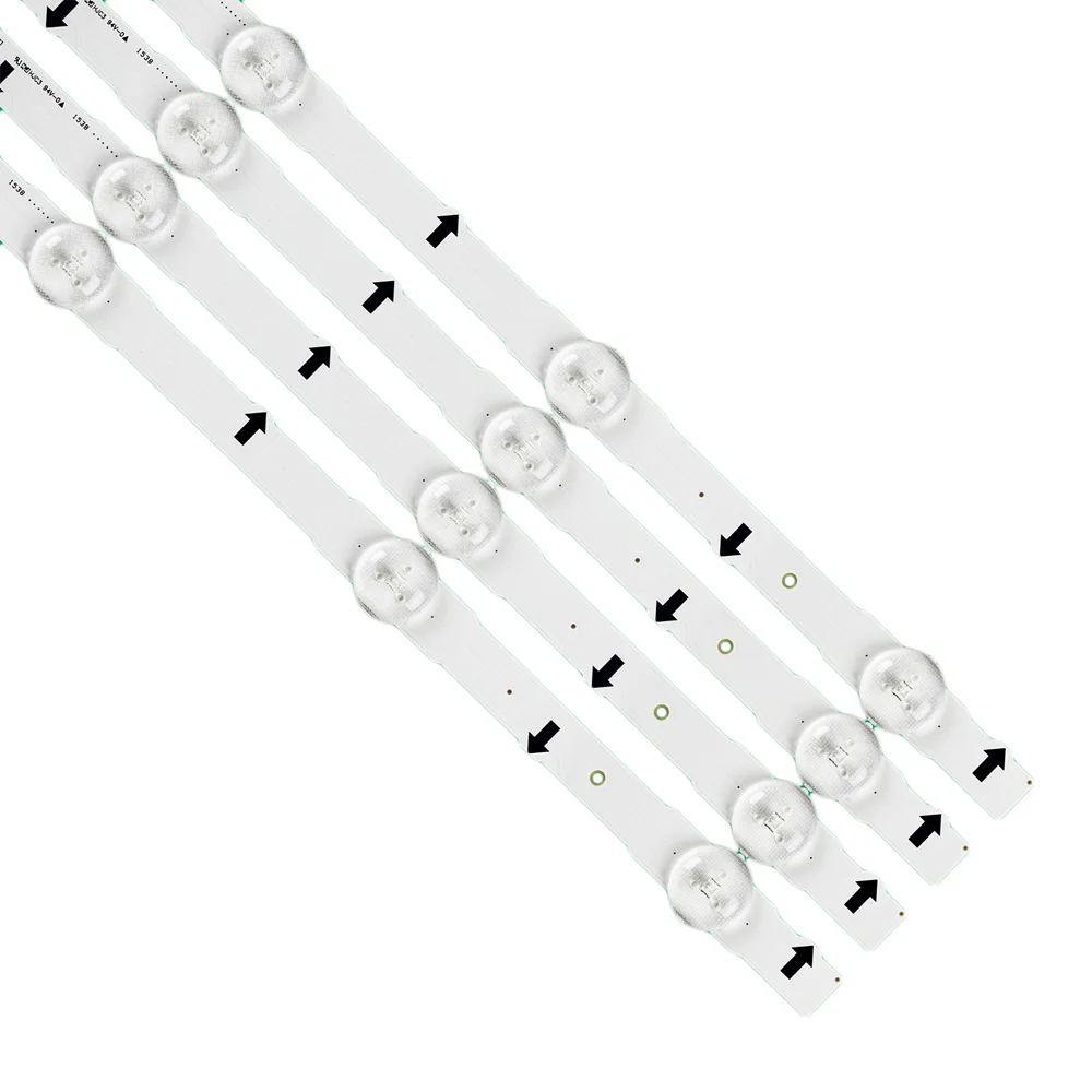 

(New Kit) 4 PCS 7LED 65CM LED backlight strip for samsung UE32H5570S 32H5000 UN32J5003AF D4GE-320DC1-R1 R2 Bn96-30443A 3044A
