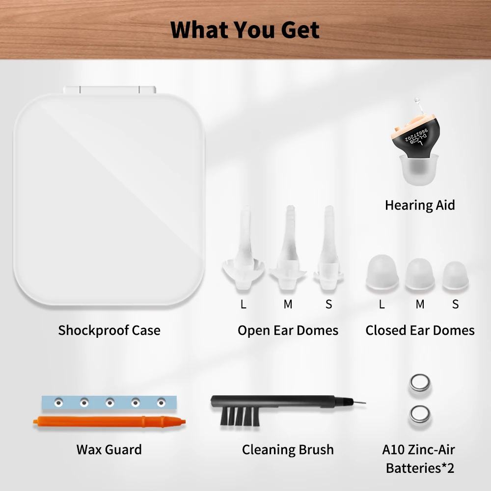 

Mini Hearing Aids For Deafness Invisible Speaker Amplifier Wireless Earphones Ears First Aid Adjustment Tools CIC Dropshipping