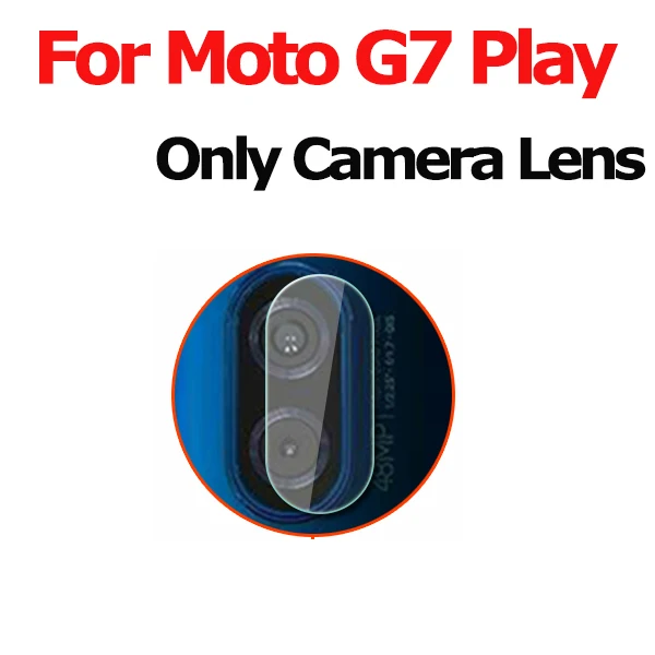 3-в-1 закаленное cтекло Motorola Moto G7 Plus G7 Power kамера cтекло Moto G7 Play защитное cтекло на Moto G7 Power закаленное стекло на Motorola Moto G7 Play защитное cтекло Moto G7 Plus стекло Motorola Moto G7 glass - Color: G7 Play Lens