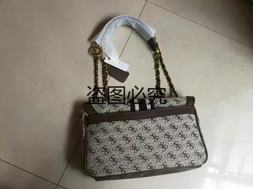 

Новая женская Портативная сумка с косым крестом на цепочке 133 #