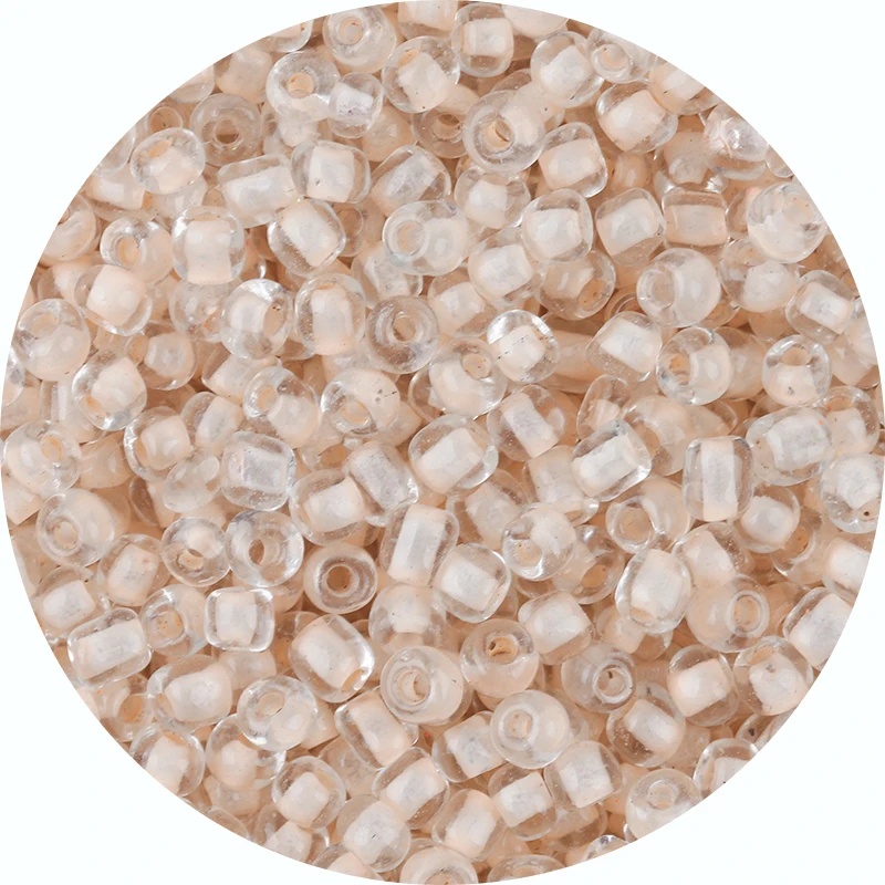 

7200pcs/lot 4mm Mix Color Czech Glass Seed Hole 1.2mm Spacer Beads Crystal Beads For Kids Jewelry DIY Making Accessorie