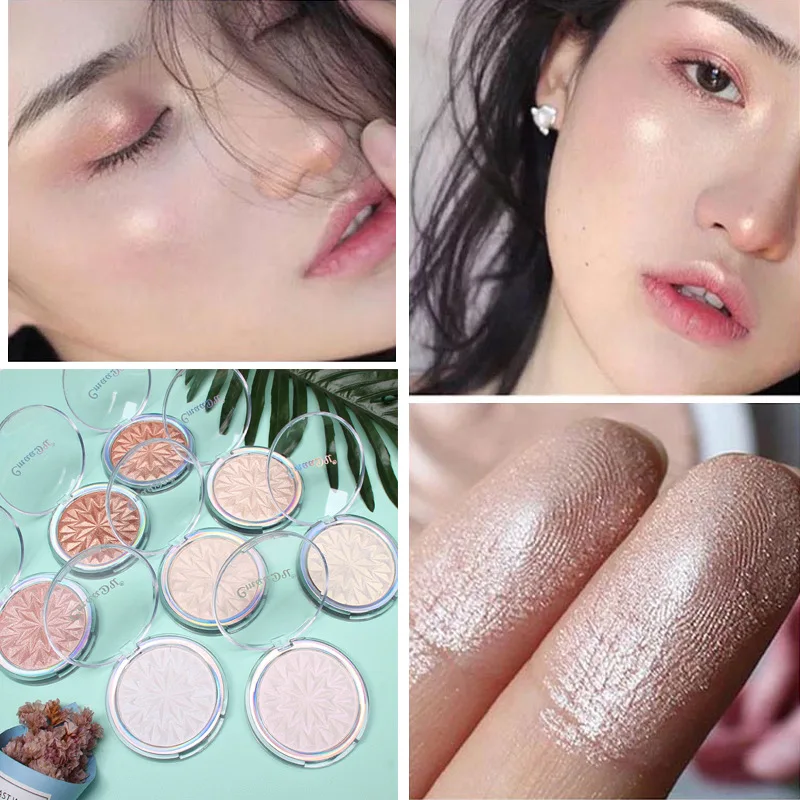 

CmaaDu Monochromatic Baking Powder High Gloss Powder Enhancement Silhouette Trimming Pressed Powder Contour Face Powder