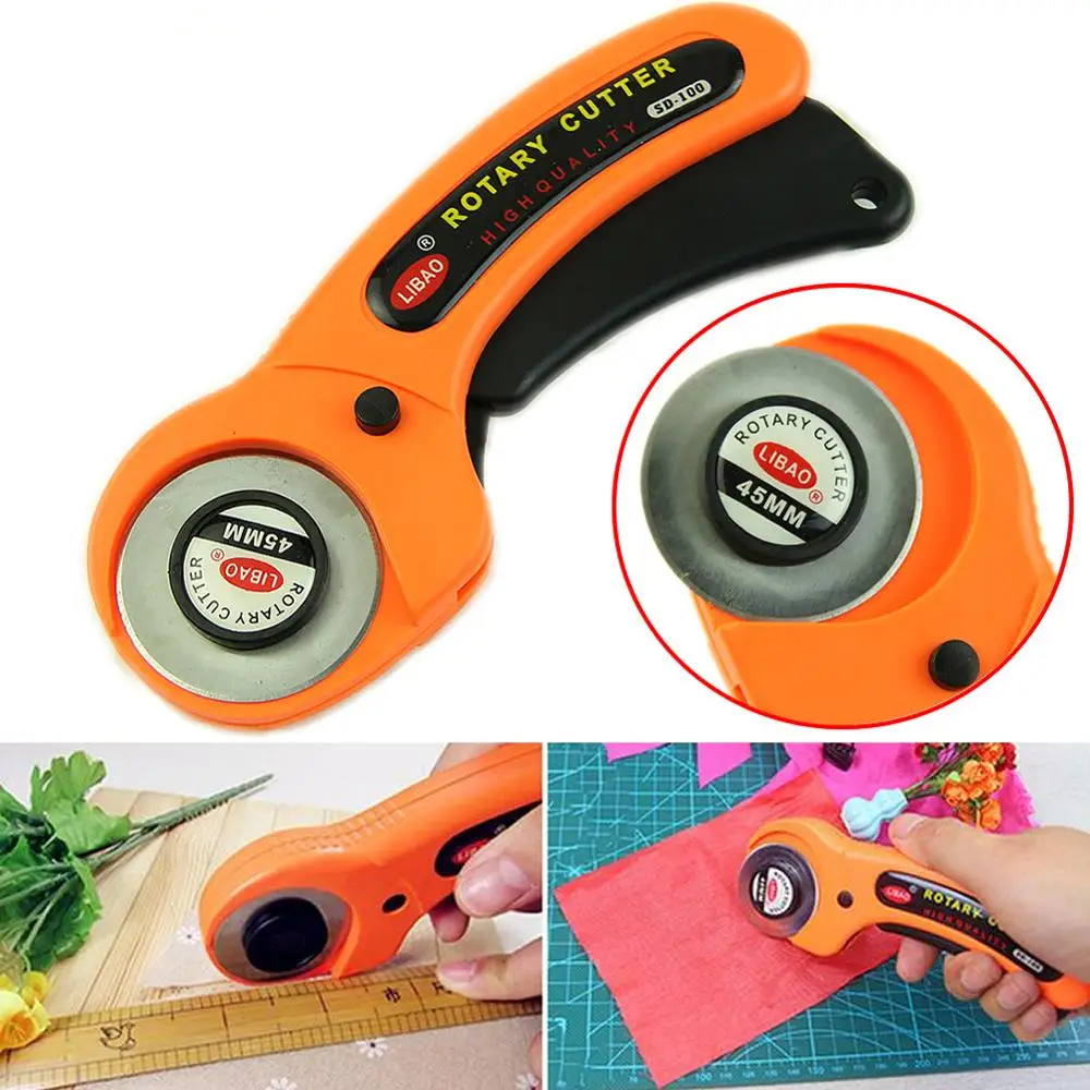 

Rotary 45mm Cutter Quilters Premium Sewing Quilting Fabric Cutting Craft Tool