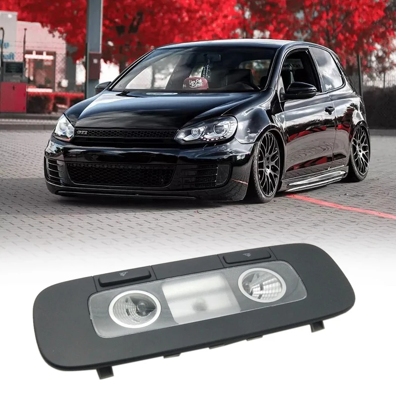 

Car Rear Reading Lamp Rear Ceiling Lamp Grey for Golf 6 MK6 Passat Jette CC 3AD 947 291 1KD947291