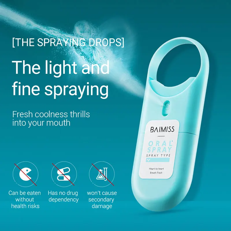 Освежитель свежего дыхания спрей для удаления неприятного запаха не